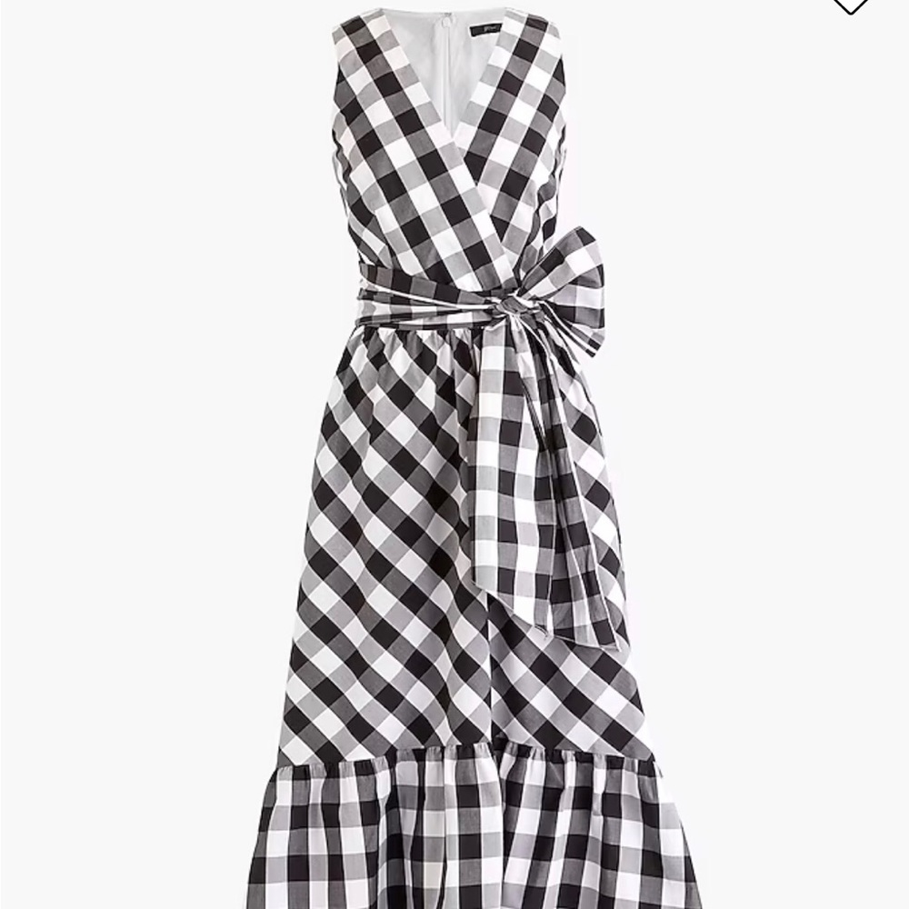 J. Crew Faux Wrap Sleeveless Dress - 4